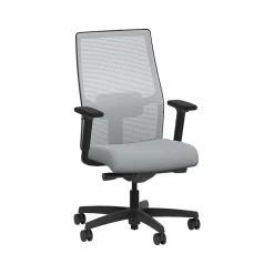 HON Ignition 2.0 Fabric/Mesh Swivel Task Chair, Cloud/Black (HIWMMKD.Y2.A.H.IF.HAML18.BL.SB.T)