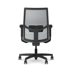 HON Ignition 2.0 Fabric/Mesh Swivel Task Chair, Cloud/Black (HIWMMKD.Y2.A.H.IF.HAML18.BL.SB.T)