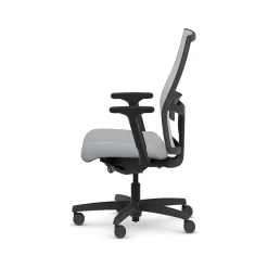 HON Ignition 2.0 Fabric/Mesh Swivel Task Chair, Cloud/Black (HIWMMKD.Y2.A.H.IF.HAML18.BL.SB.T)