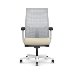 HON Ignition 2.0 Fabric/Mesh Swivel Task Chair, Biscotti/Designer White (HIWMMKD.Y2.A.H.IF.HAML11.DW.SB.DWX)