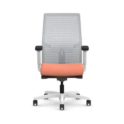 HON Ignition 2.0 Fabric/Mesh Swivel Task Chair, Passion Fruit/Designer White (HIWMMKD.Y2.A.H.IF.HAML02.DW.SB.DWX)