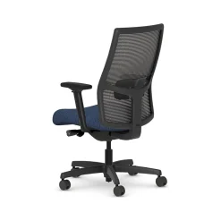 HON Ignition 2.0 Fabric/Mesh Swivel Task Chair, Navy/Black (HIWMMKD.Y2.A.H.IM.APX13.BL.SB.T)