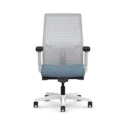 HON Ignition 2.0 Fabric/Mesh Swivel Task Chair, Carolina/Designer White (HIWMMKD.Y2.A.H.IF.HAML21.DW.SB.DWX)
