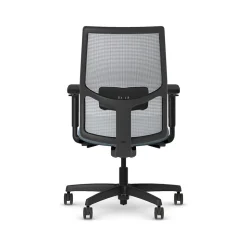 HON Ignition 2.0 Fabric/Mesh Swivel Task Chair, Carolina/Black (HIWMMKD.Y2.A.H.IF.HAML21.BL.SB.T)