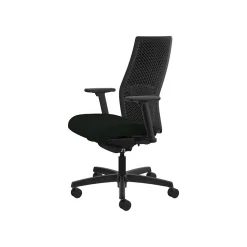 HON Ignition 2.0 Mesh Back Fabric Task Chair, Black (HONI2MRL2AC10TK)