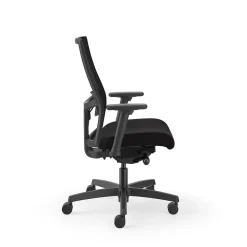 HON Ignition 2.0 Mesh/Fabric Computer and Desk Chair, Black (HONI2M2AMLCPIP)