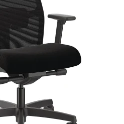 HON Ignition 2.0 Mesh/Fabric Computer and Desk Chair, Black (HONI2M2AMLC10TK)