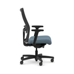 HON Ignition 2.0 ReActiv Fabric Swivel Task Chair, Carolina/Black (HIWMRAKD.Y2.A.H.0S.HAML21.BL.SB.T)