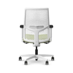 HON Ignition 2.0 ReActiv Fabric Swivel Task Chair, Fern/Designer White (HIWMRAKD.Y2.A.H.DWR.HAML04.DW.SB.DWX)