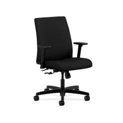 HON Ignition Fabric Task Chair, Black (HONIT105CU10)