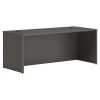 HON Mod 72" Desk Shell, Slate Teak (HLPLDS7236B.LSL1)