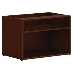 HON Mod 21" Low Storage Credenza with 2 Shelves, Traditional Mahogany (HLPLCL3020S.LTM1)