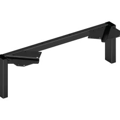 HON Mod 7" Metal Support Leg, Black (HLPLSL24.BLKP)