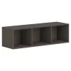 HON Mod 13.5" Wall Cabinet with 1 Shelf, Slate Teak (HLPLWMH48.LSL1)