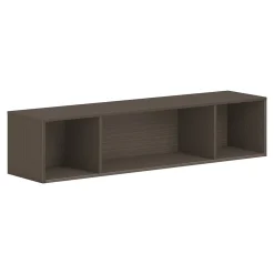 HON Mod 13.5" Wall Cabinet with 1 Shelf, Slate Teak (HLPLWMH60.LSL1)