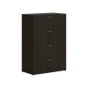 HON Mod 4-Drawer Lateral File Cabinet, Locking, Letter/Legal, Java Oak, 36" (HLPLLF3620L4.LJA1)