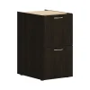 HON Mod 3-Drawer Mobile Vertical File Cabinet, Letter/Legal Size, Lockable, 28"H x 15"W x 20"D, Java Oak (HONPLPSBBFLJ1)