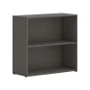 HON Mod 29"H 2-Shelf Bookcase, Slate Teak Laminate (HLPLBC3013B2.LSL1)