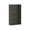 HON Mod 4-Shelf 53"H Bookcase, Slate Teak (HLPLBC3013B4.LSL1)