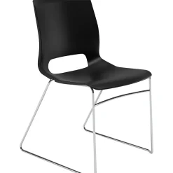HON Motivate High-Density Stacking Chair, Onyx Shell, 4 per Carton