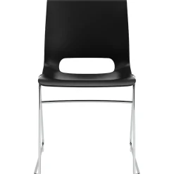 HON Motivate High-Density Stacking Chair, Onyx Shell, 4 per Carton