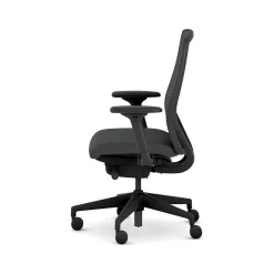 HON Nucleus Fabric/Mesh Swivel Task Chair, Black (HNR1KD.Y2.STC.A.H.IM.UR10.BL.SB.T)