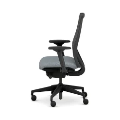 HON Nucleus Fabric/Mesh Swivel Task Chair, Basalt/Black (HNR1KD.Y2.STC.A.H.IM.APX25.BL.SB.T)