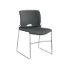HON Olson Plastic Banquet/Reception Chairs, Lava 4/Pack (HON4041LA)