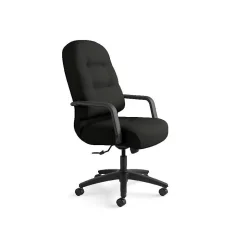 HON Pillow-Soft Leather Executive Chair, Black (HON2091SR11T)