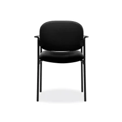 HON Scatter Fabric Stacking Guest Chair, Fixed Arms, Black (BSXVL616VA10)