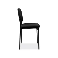 HON Scatter Fabric Stacking Guest Chair, Black (BSXVL606VA10)