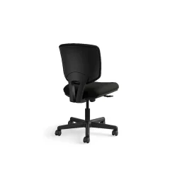 HON Volt Leather Task Chair, Black (HON5703SB11T)