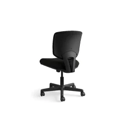 HON Volt Leather Task Chair, Black (HON5703SB11T)
