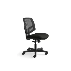 HON Volt Mesh Back Leather Computer and Desk Chair, Black (H5711.SB11.T)