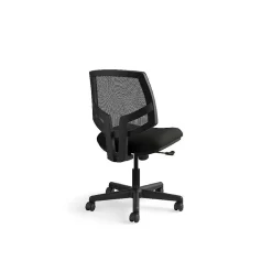 HON Volt Mesh Back Leather Computer and Desk Chair, Black (H5711.SB11.T)