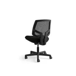HON Volt Mesh Back Leather Computer and Desk Chair, Black (H5711.SB11.T)