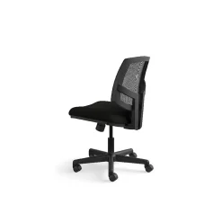 HON Volt Mesh Back Leather Computer and Desk Chair, Black (H5711.SB11.T)