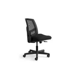 HON Volt Mesh Back Leather Task Chair, Black (HON5713SB11T)