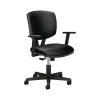 HON Volt SofThread Leather Task Chair, Black (HON5703ASB11)