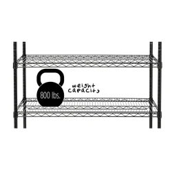 Honey Can Do 5-Shelf Metal Unit, 42