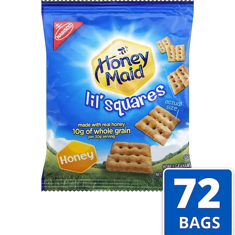 Honey Maid Honey Graham Crackers, 1.06 oz., 72/Carton (MOZ001932000166)