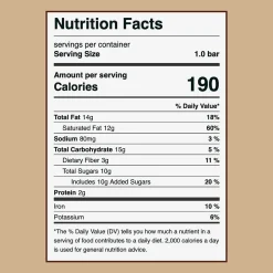 Honey Mama's Coffee Nib Crunch, 1.25 Oz., 12/Box (358-00001)