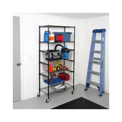 Honey-Can-Do 3-Shelf Steel Shelving Unit, 73.6