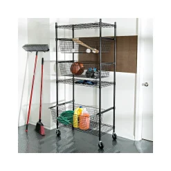 Honey-Can-Do 3-Shelf Steel Shelving Unit, 73.6