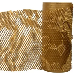 Honeycomb Packing Paper Roll, Gold, 12" x 328' (PP10001YE)