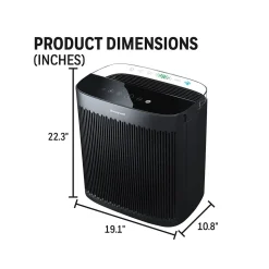 Honeywell InSight Energy Star HEPA Console Air Purifier, Black (HPA5300B)