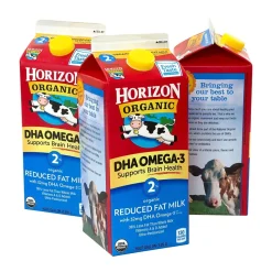Horizon Organic 2% Milk, 64 Fl. Oz., 3/Pack (902-00055)