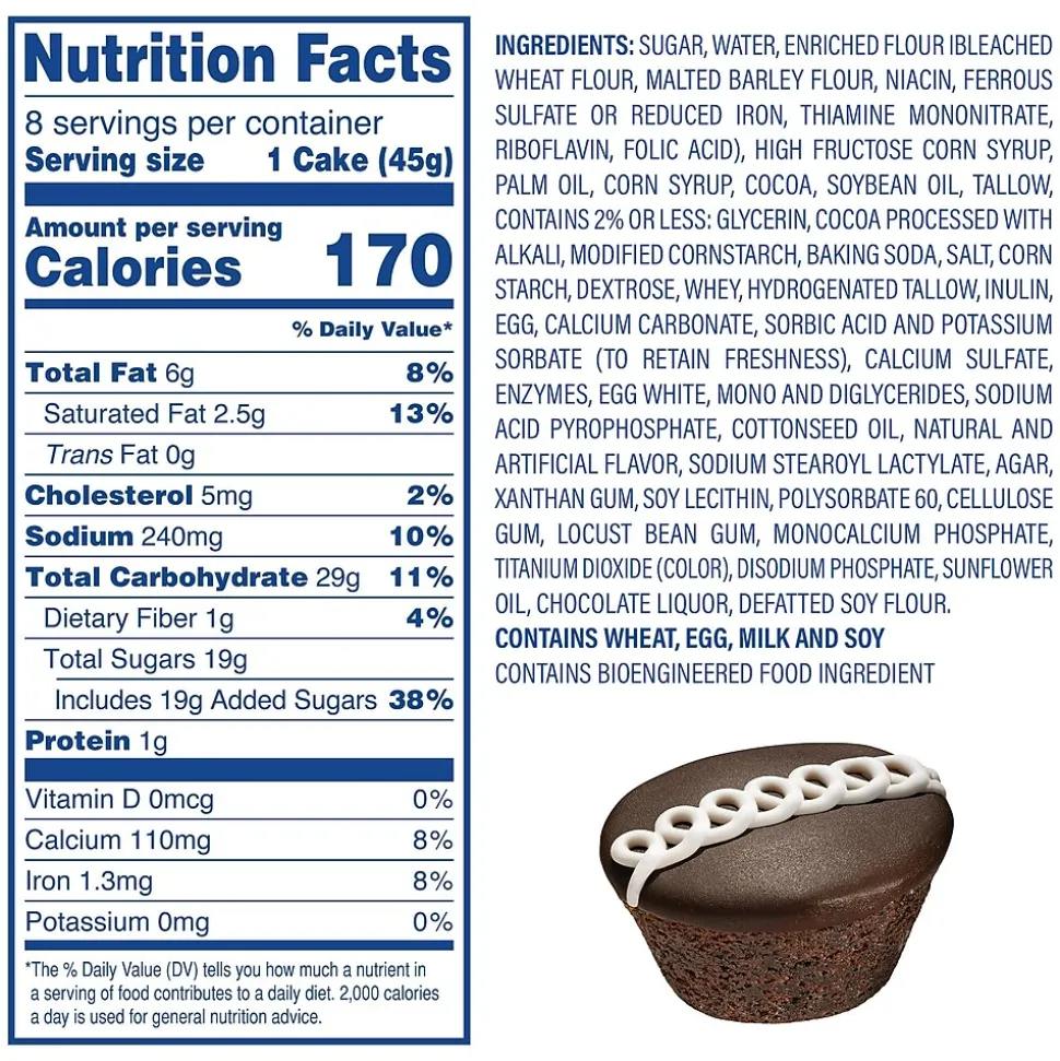 Hostess Twinkie & Cupcake Variety Pack, 4/Pack (600-04134)