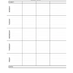House of Doolittle Lesson Planner Book, Pack of 2 (HOD51007-2)