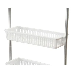 Household Essentials 6-Shelf Plastic Over-the-Door Storage Rack, 18